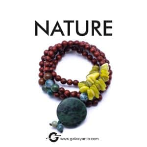 گردنبند سنگ و چوب طبیعت - Image 6