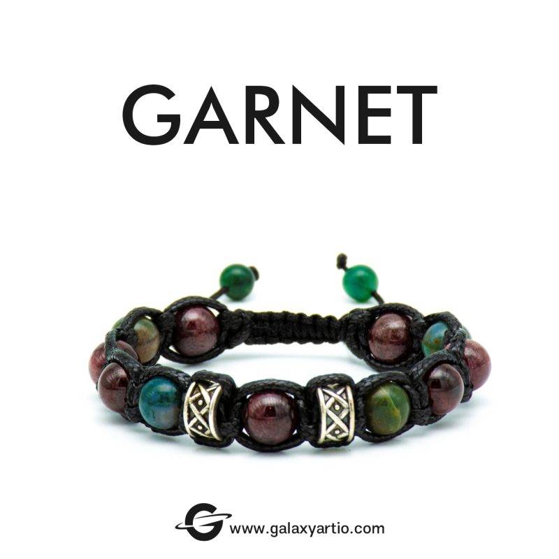 دستبند گارنت