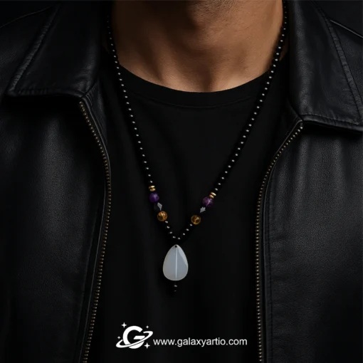 گردنبند سنگی ماربل