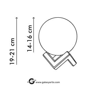 آباژور سنگ نمک GA0101 - Image 3