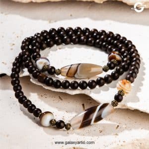 گردنبند سنگ و چوب میراث - Image 5