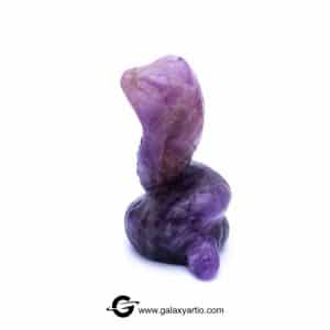 مجسمه تراش دست مار آمیتیست - Image 4