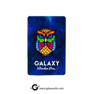 پیکسل جغد هفت رنگ