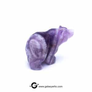 مجسمه تراش دست خرس آمیتست - Image 4