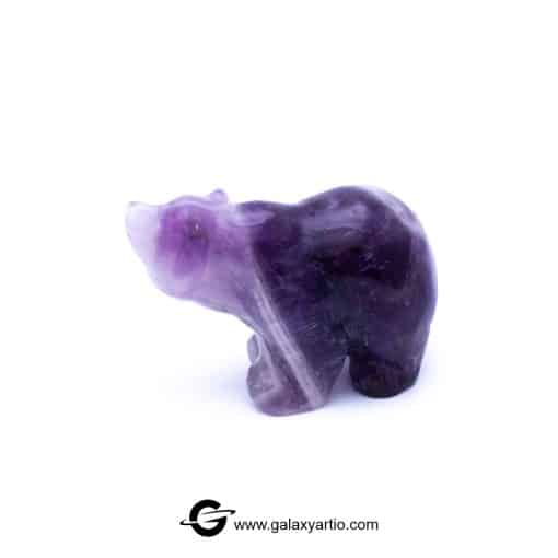 مجسمه تراش دست خرس آمیتست - Image 3