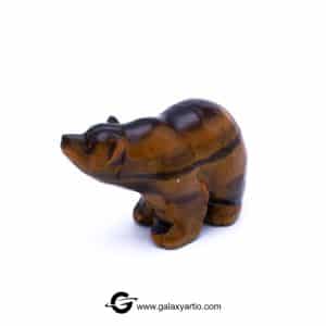 مجسمه تراش دست خرس چشم ببر - Image 2