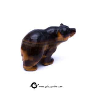 مجسمه تراش دست خرس چشم ببر - Image 3