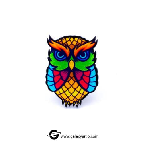 پیکسل جغد هفت رنگ - Image 2