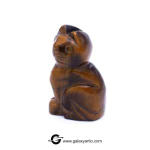 مجسمه تراش دست گربه چشم ببر - Image 3