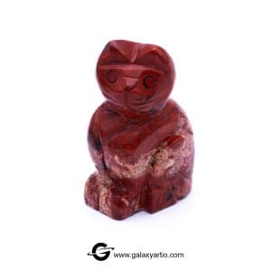 مجسمه تراش دست گربه جاسپر سرخ - Image 3