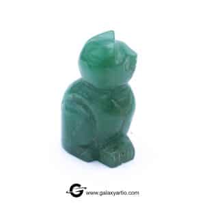 مجسمه تراش دست گربه اَونتورین - Image 2