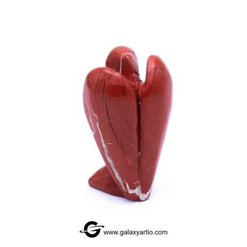 مجسمه تراش دست فرشته جاسپر سرخ - Image 4