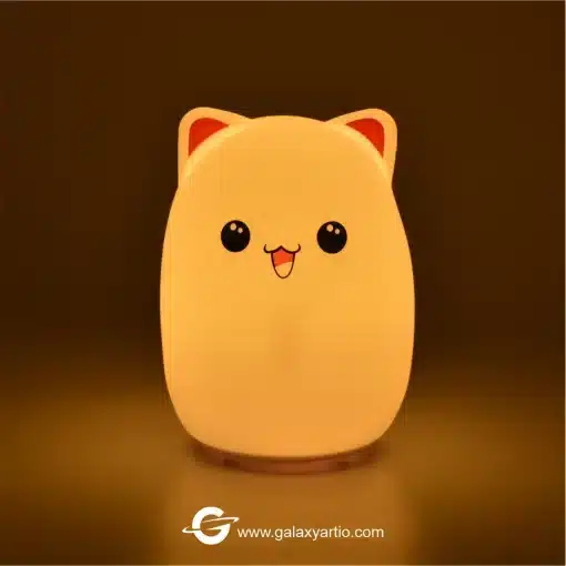 چراغ خواب سیلیکونی گربه