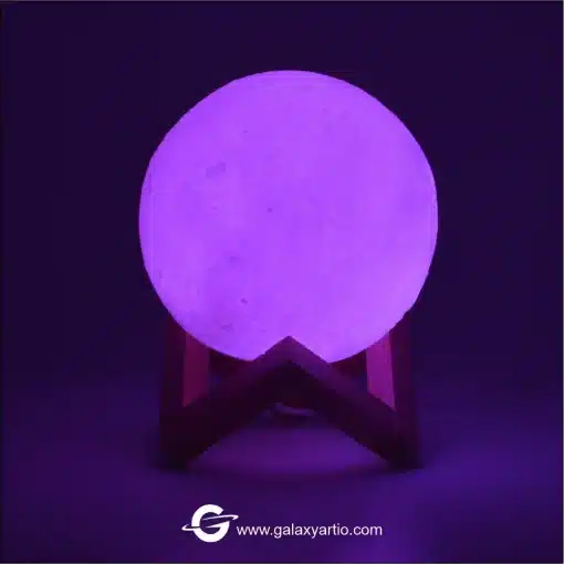 آباژور ماه سه بعدی