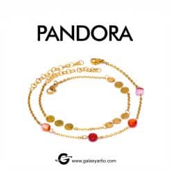 پابند مدل پاندورا-سنگ عقیق سرخ