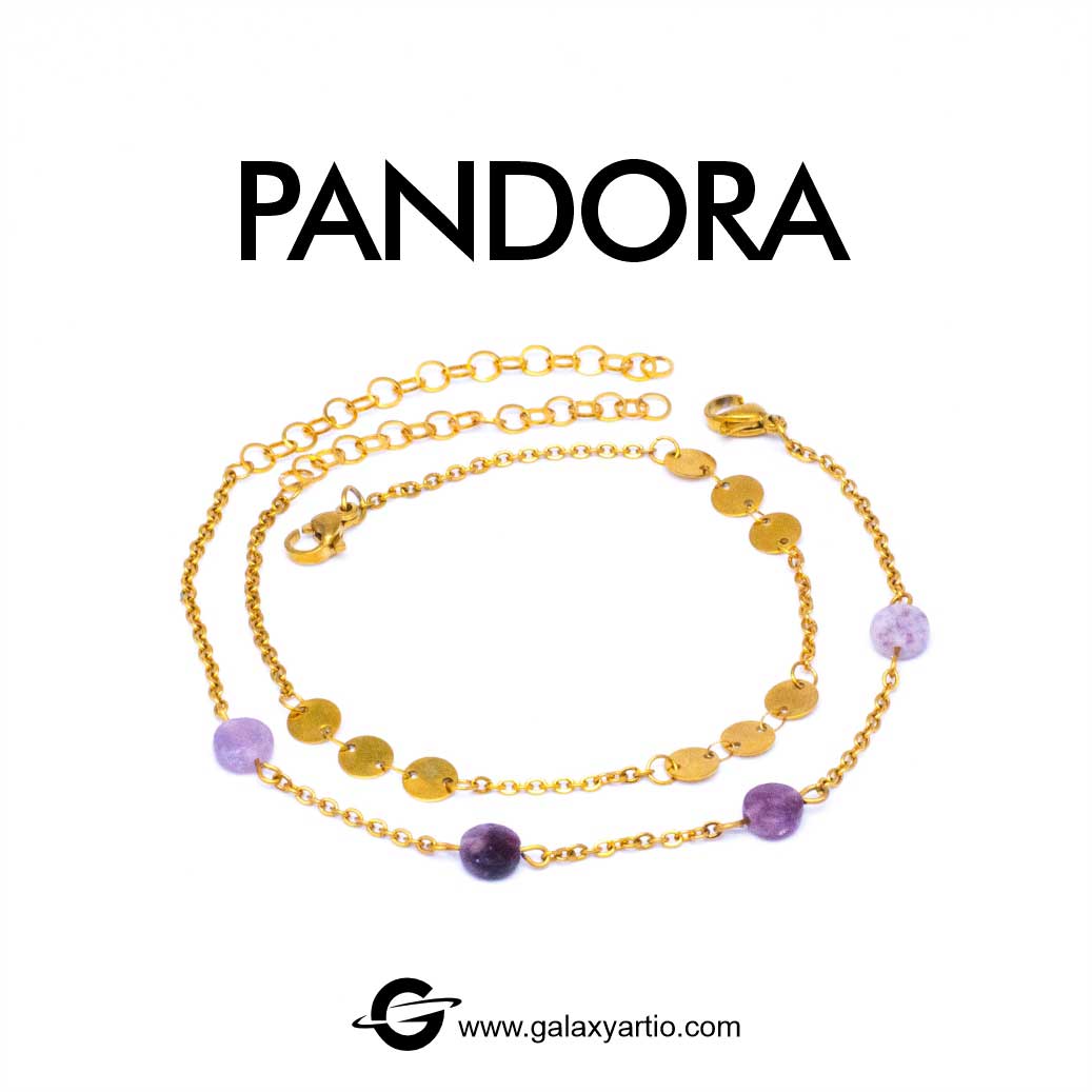 پابند مدل پاندورا-سنگ آمیتیست پابند مدل پاندورا-سنگ آمیتیست