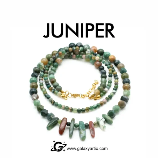 گردنبند سنگی جونیپر