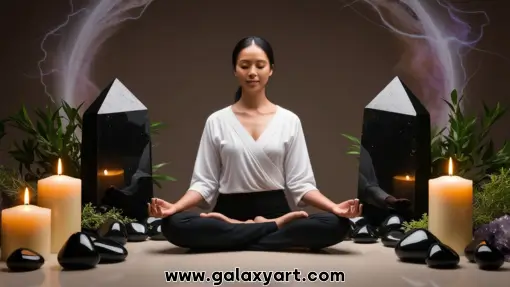 اثرات سنگ آبسیدین روی چاکراها و انرژی بدن