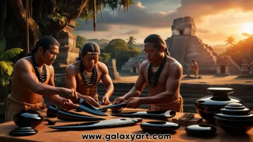 تاریخچه سنگ آبسیدین (Obsidian)