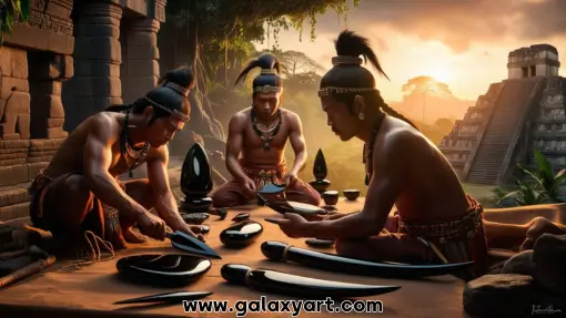 نقش سنگ آبسیدین در تمدن های باستانی