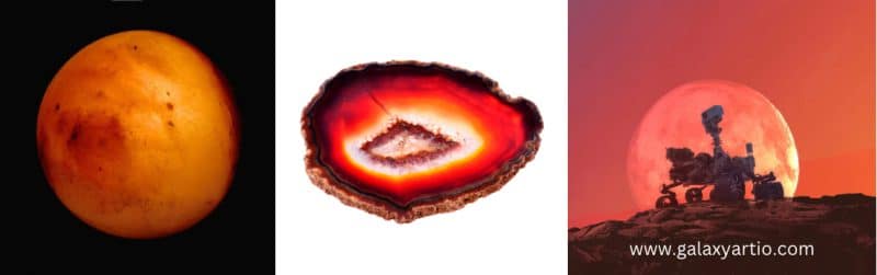 سیاره مریخ و سنگ عقیق سرخ: ویژگیها و انرژیهای خاص