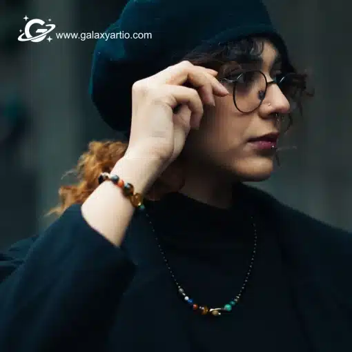 استایل گردنبند و دستبند سیارات