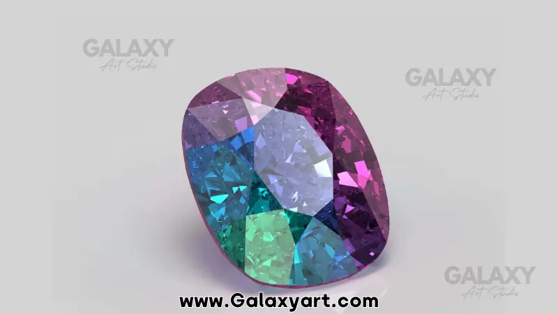 الکساندریت (Alexandrite): سنگی با قابلیت تغییر رنگ