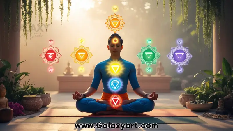 چاکراها در تمرینات یوگا و مدیتیشن