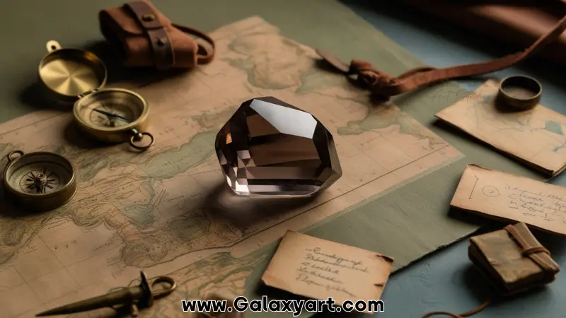 سنگ کوارتز دودی (Smoky Quartz) برای سفر