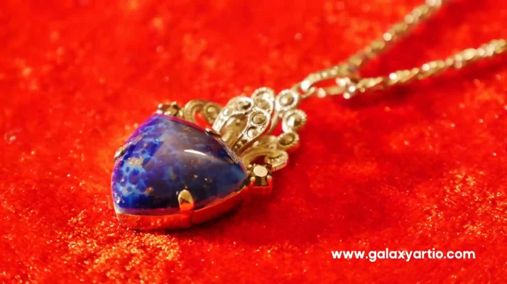 استفاده از سنگ لاجورد جواهر سازی استفاده از سنگ لاجورد جواهر سازی