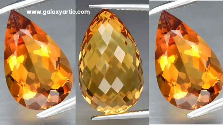 ارزیابی برش و شکل سنگ سیترین