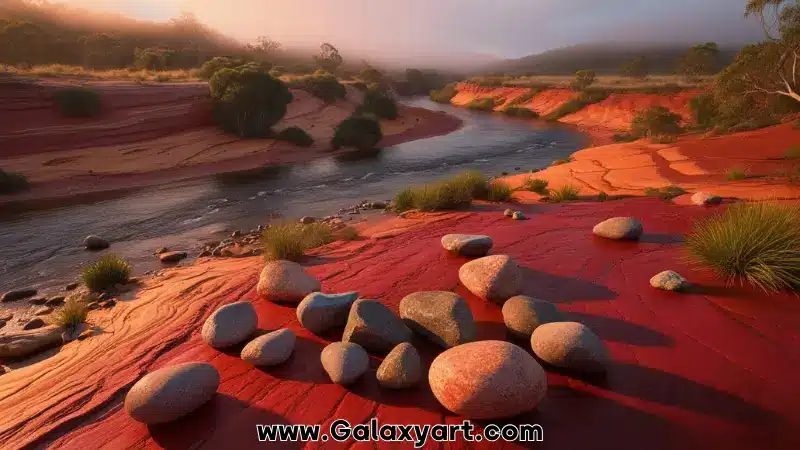 منشا سنگ موکائیت mookaite