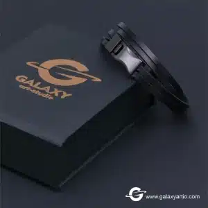 دستبند چرم اسپیرال