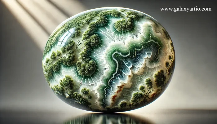 5. عقیق خزه ای: سنگی برای جذب خوشبختی و شانس