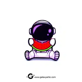 پیکسل فضانورد با تم یلدا