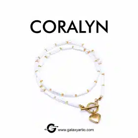 گردنبند سنگی کورالین