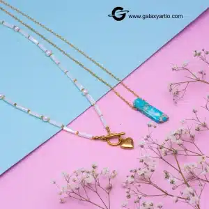 گردنبند سنگی کورالین