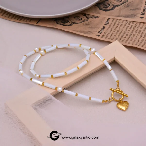 گردنبند سنگی کورالین
