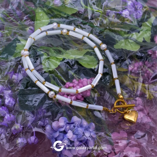 گردنبند سنگی کورالین