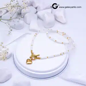 گردنبند سنگی کورالین