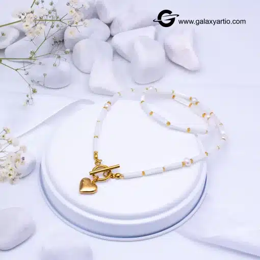 گردنبند سنگی کورالین