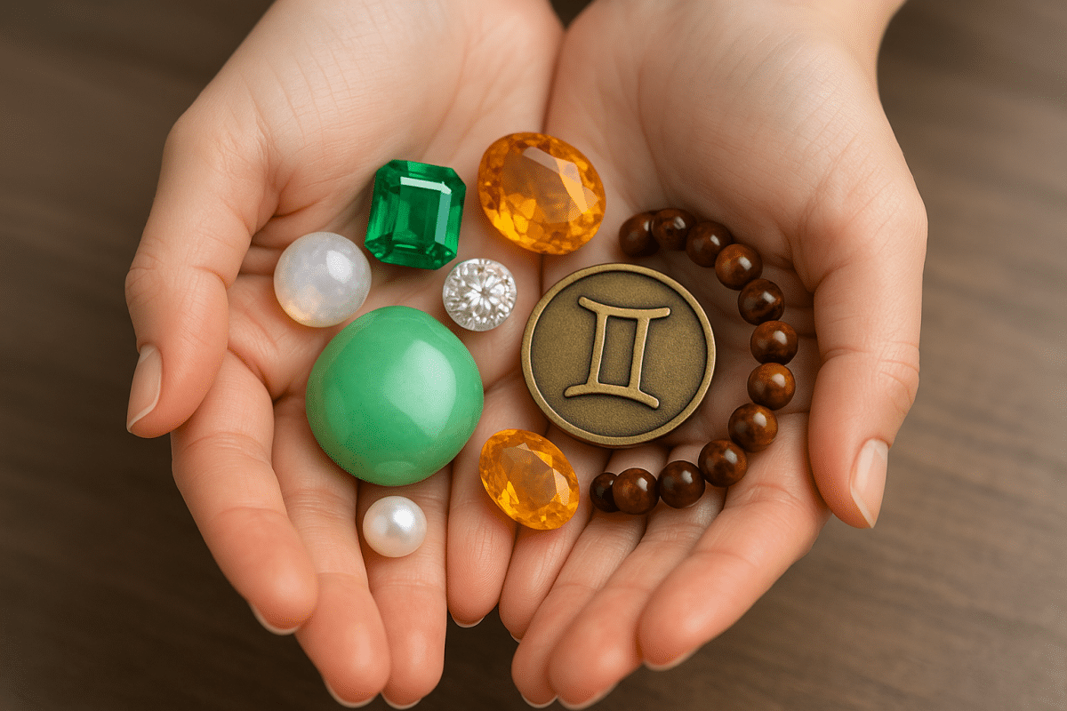 سنگ ماه تولد خرداد در دستان زنانه با انرژی مثبت