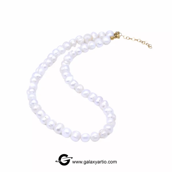 گردنبند مروارید مارینا تراش 10mm