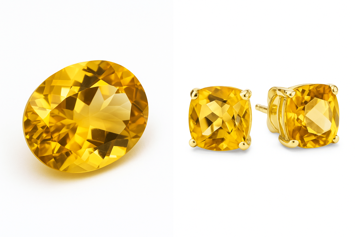 توپاز طلایی درخشان