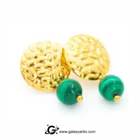 گوشواره سنگ مالاکیت