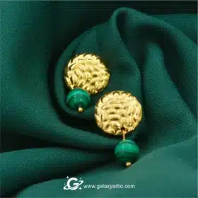 گوشواره سنگ مالاکیت