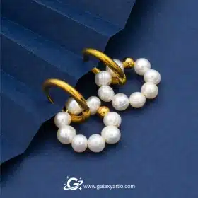 گوشواره مروارید و استیل