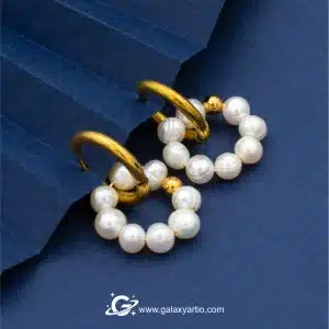 گوشواره مروارید و استیل