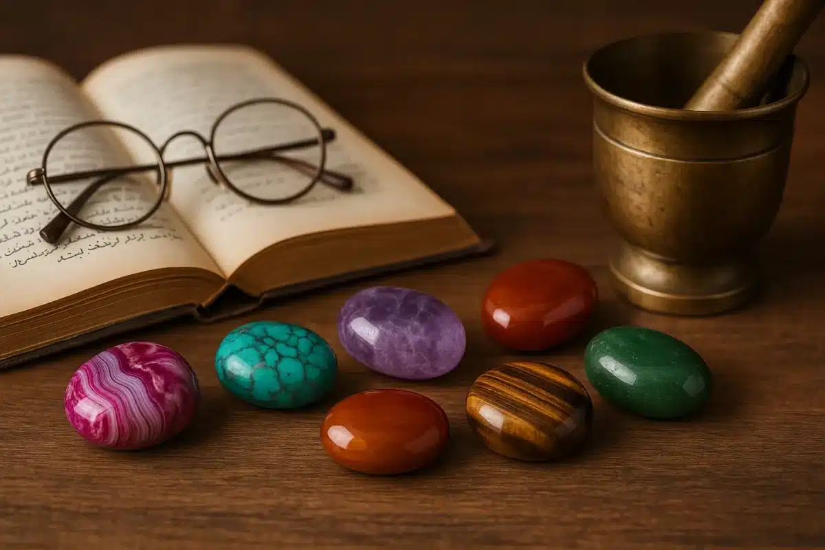 ارتباط خواص سنگ‌ها با آیورودا و طب سنتی ایرانی