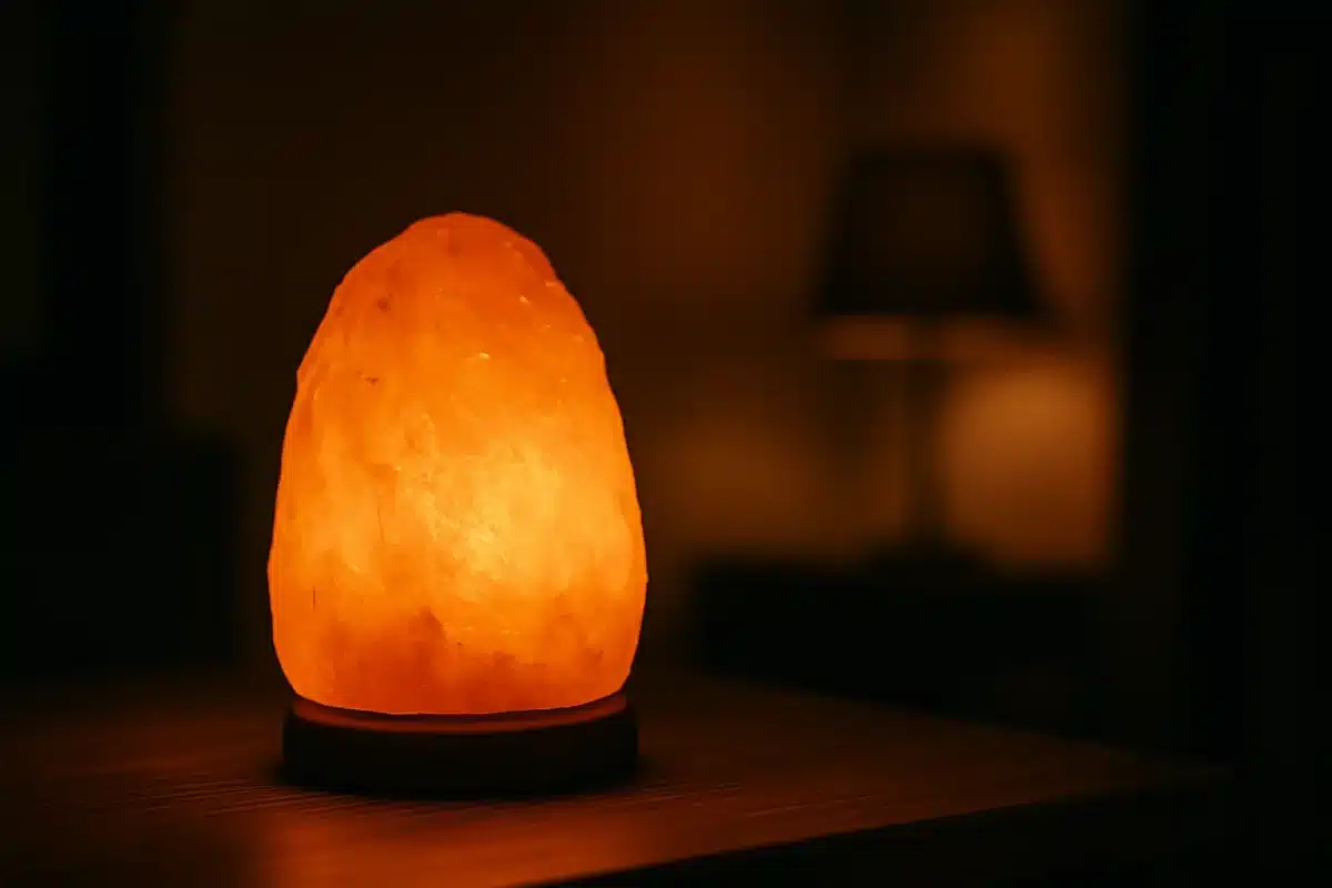 خواص سنگ نمک در نورپردازی شبانه و تنظیم خواب